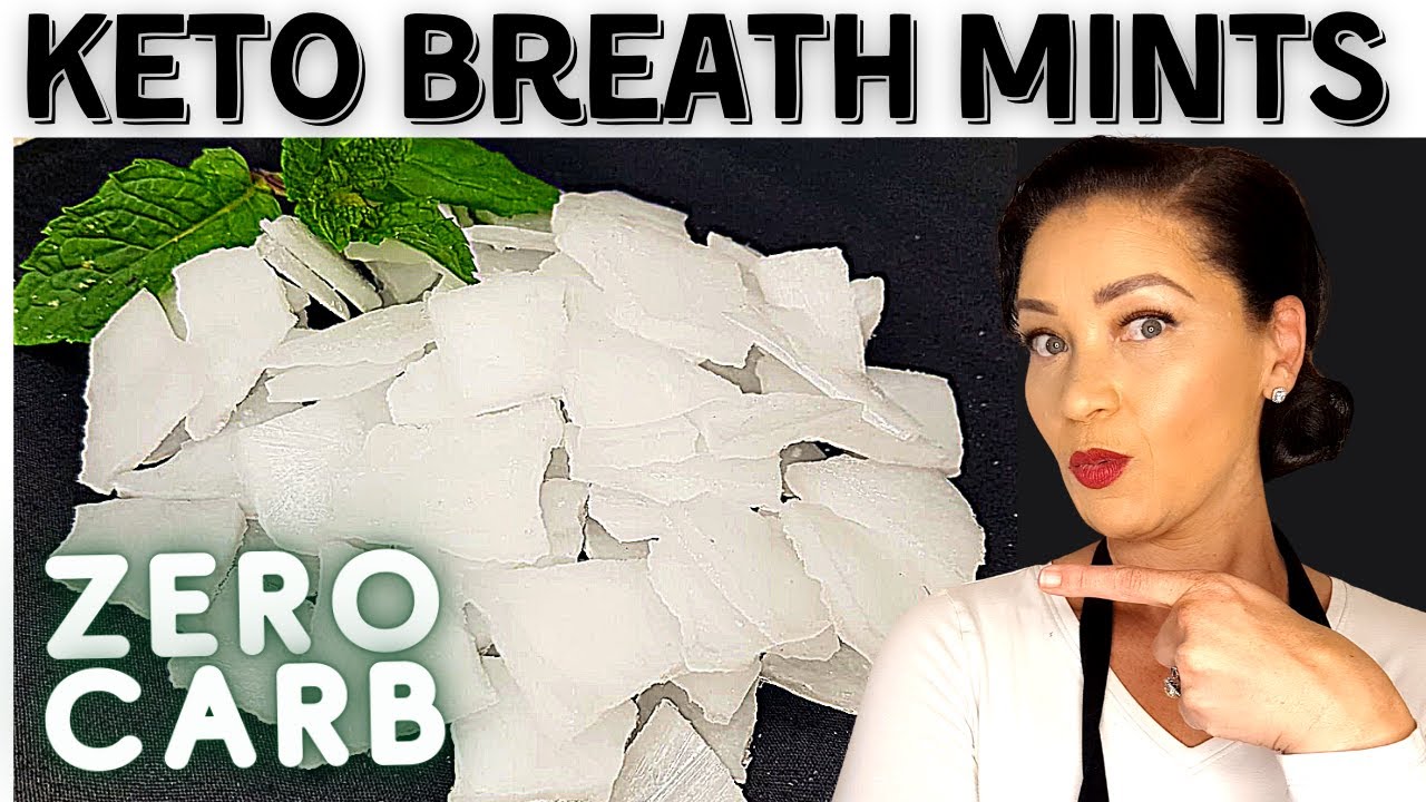 Keto Breath Mints | Peppermint Frost | 2-Ingredients | 0 Carbs