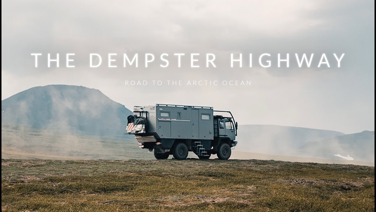 Le Dempster Highway - 902 km de route de gravier vers l'océan Arctique dans un véhicule d'expédition