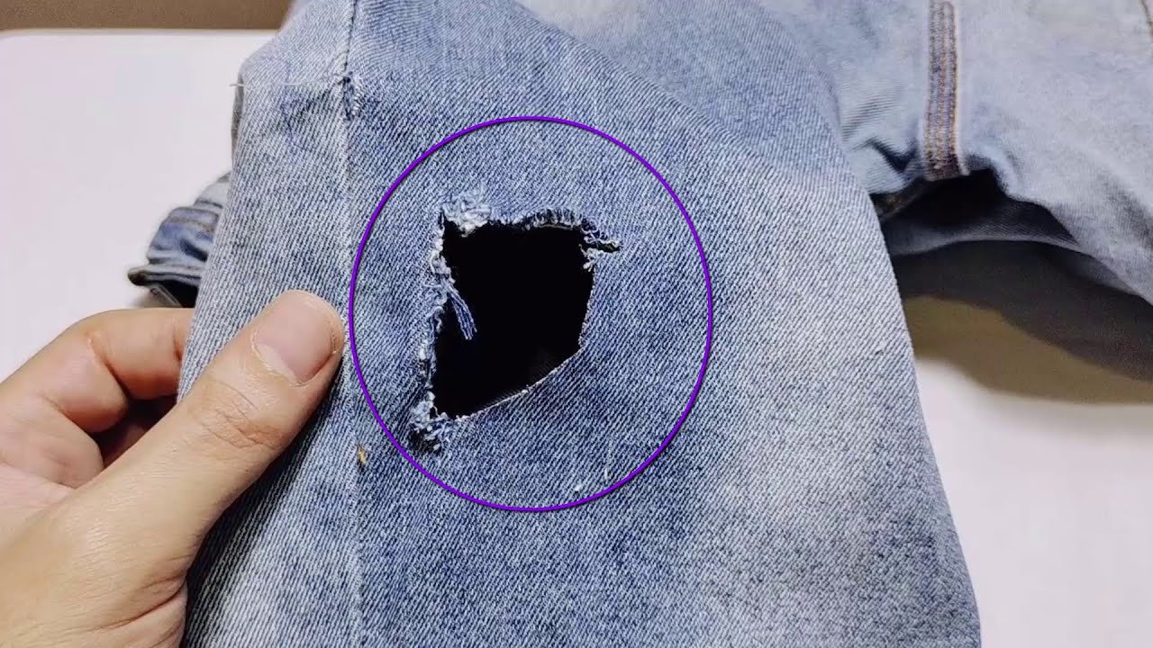 Les meilleures méthodes pour réparer un trou sur un jean d'une manière qui vous étonnera