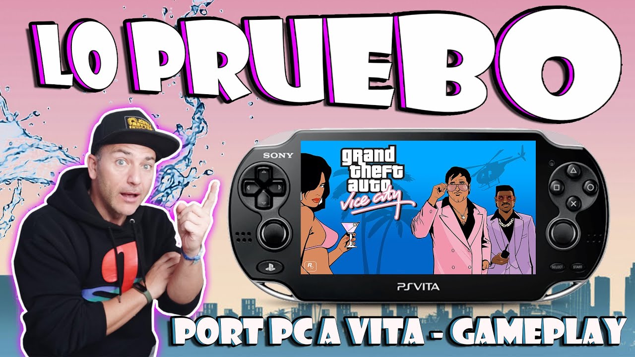 Maravilloso PORT GTA Vice CITY PC a PSVITA - Lo PRUEBO - Gameplay TEST