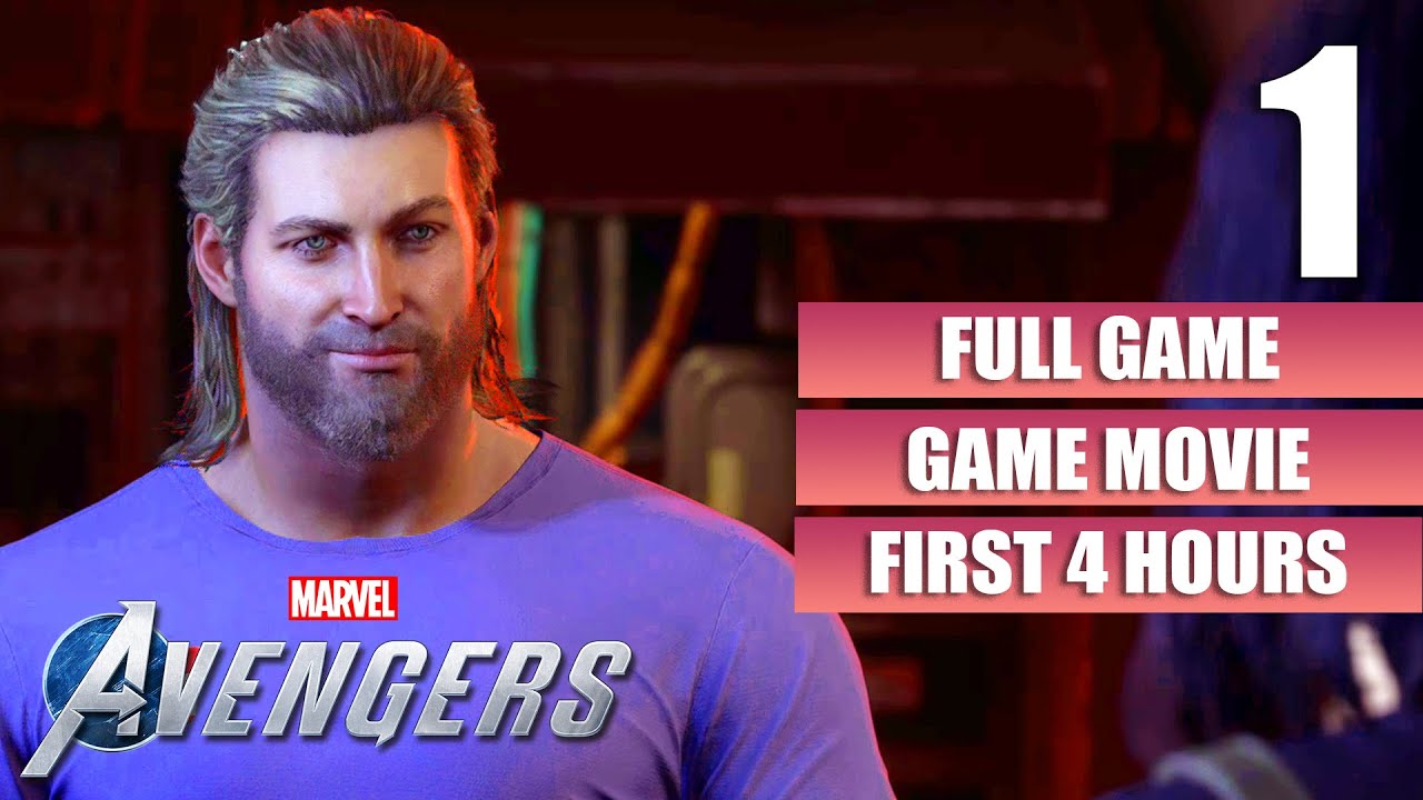 Marvel's Avengers [Full Game Movie - All Cutscenes Longplay] Gameplay Walkthrough No Commentary P 1