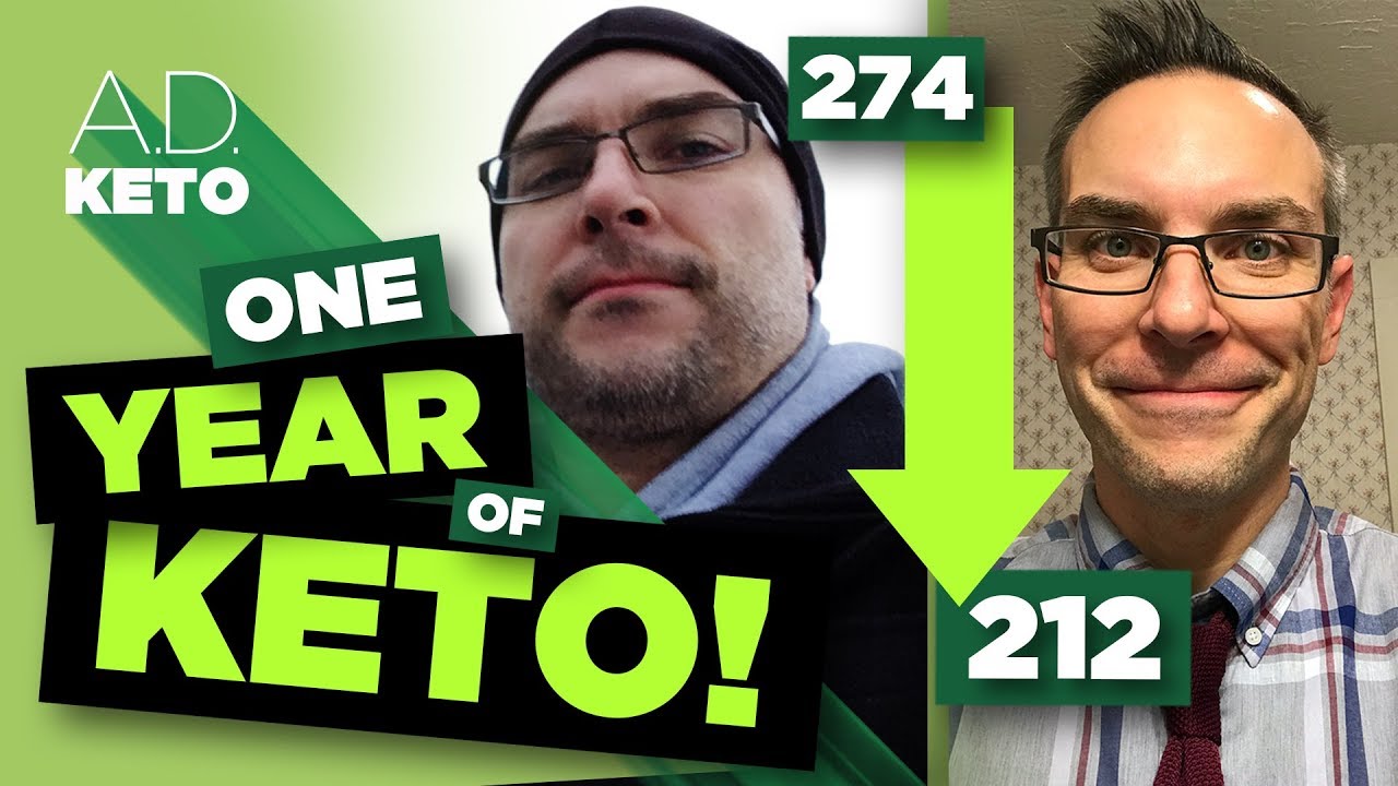 One year of keto | My 62-pound transformation!