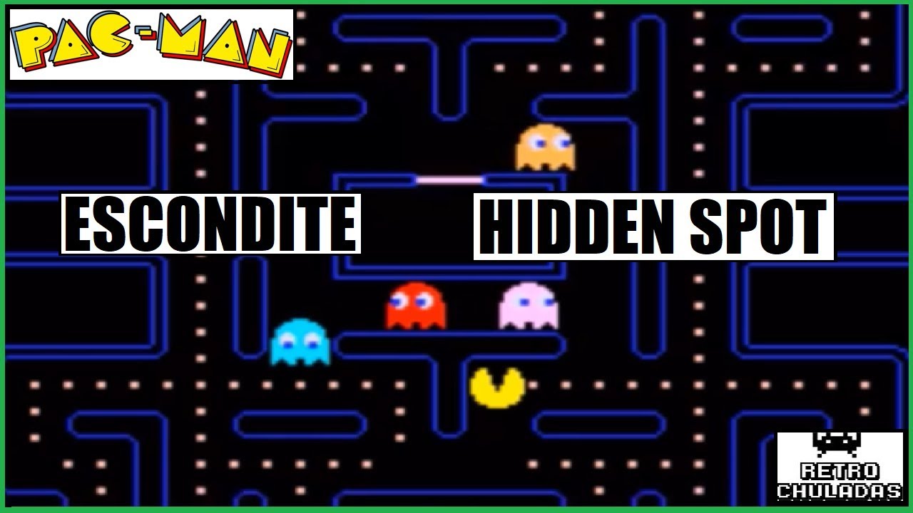 Pacman 👻 Como esconderse 🕹️ Truco Arcade