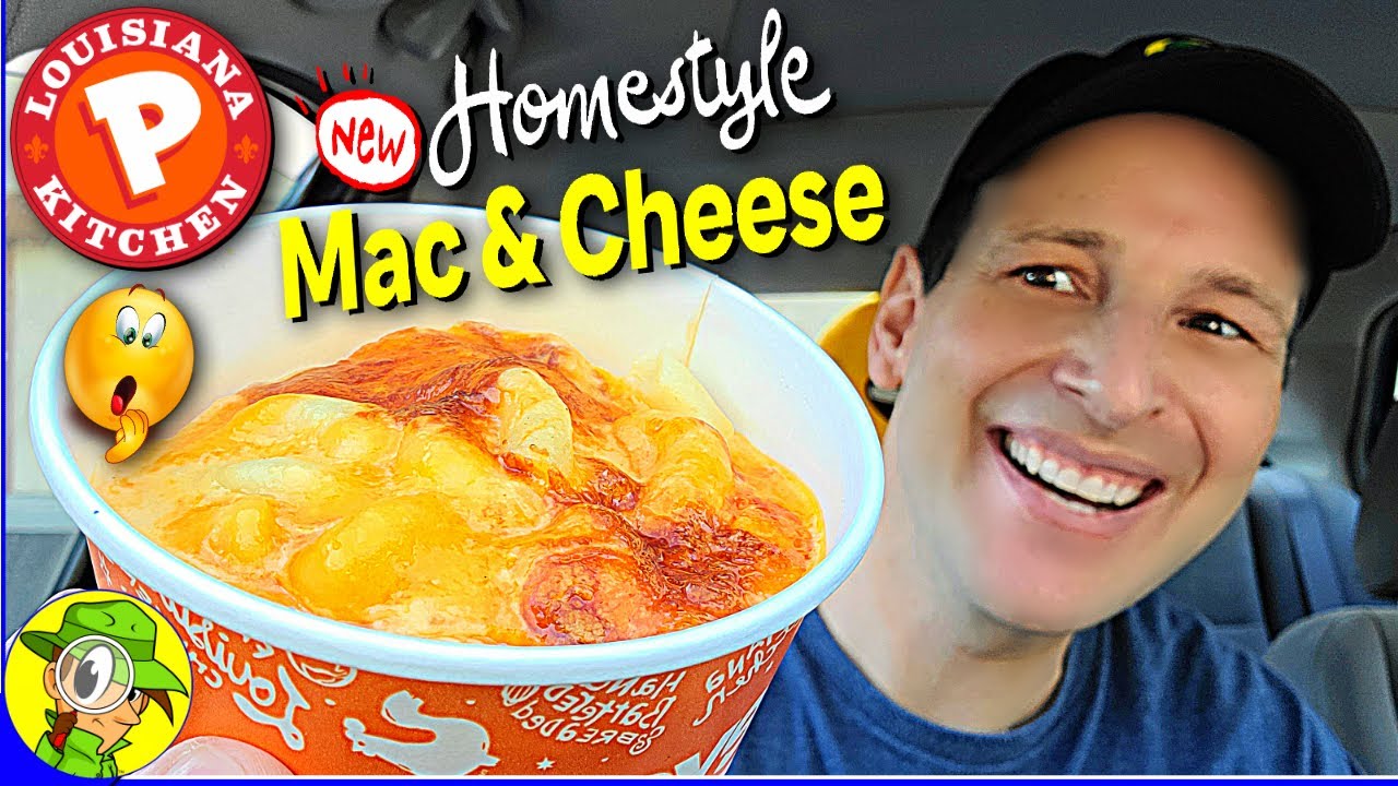 Popeyes® ⚜ HOMESTYLE MAC \u0026 CHEESE Review 🏠🍝🧀😋 ⎮ Peep THIS Out! 🕵️‍♂️
