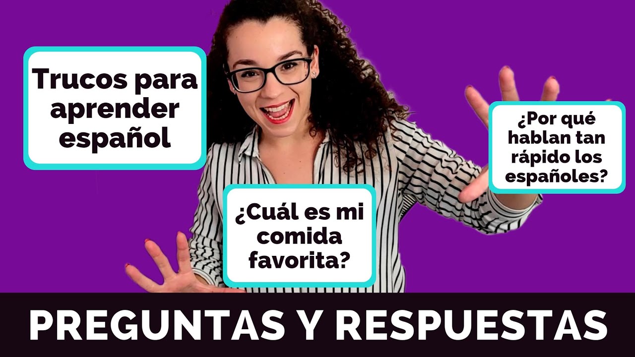 ¿Por qué hablan tan RÁPIDO los españoles? | Trucos para aprender español. Preguntas y respuestas