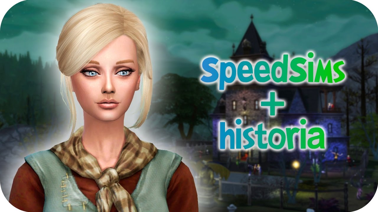 PROTAGONISTA MINI HISTORIA DE VAMPIROS! - Speedsims con Historia Sims 4