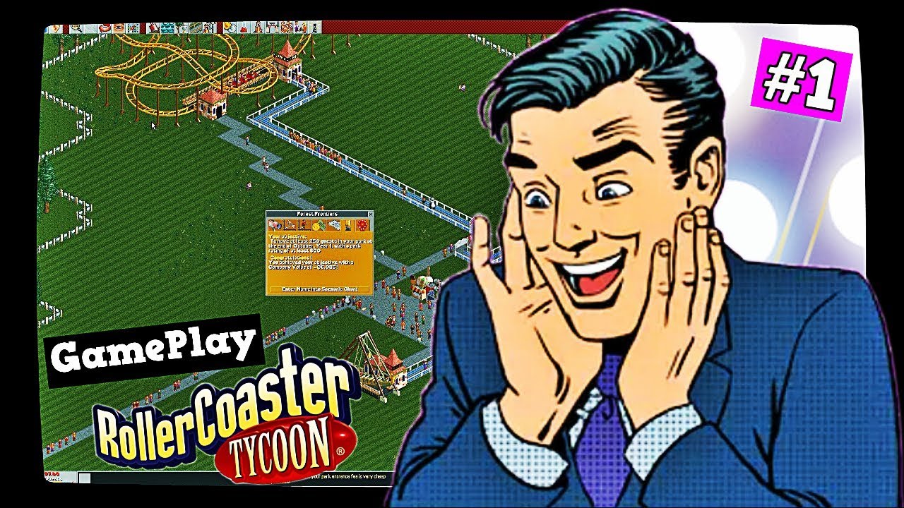 Roller Coaster Tycoon 1 Gameplay Español! 🎡🎢🎠🤑
