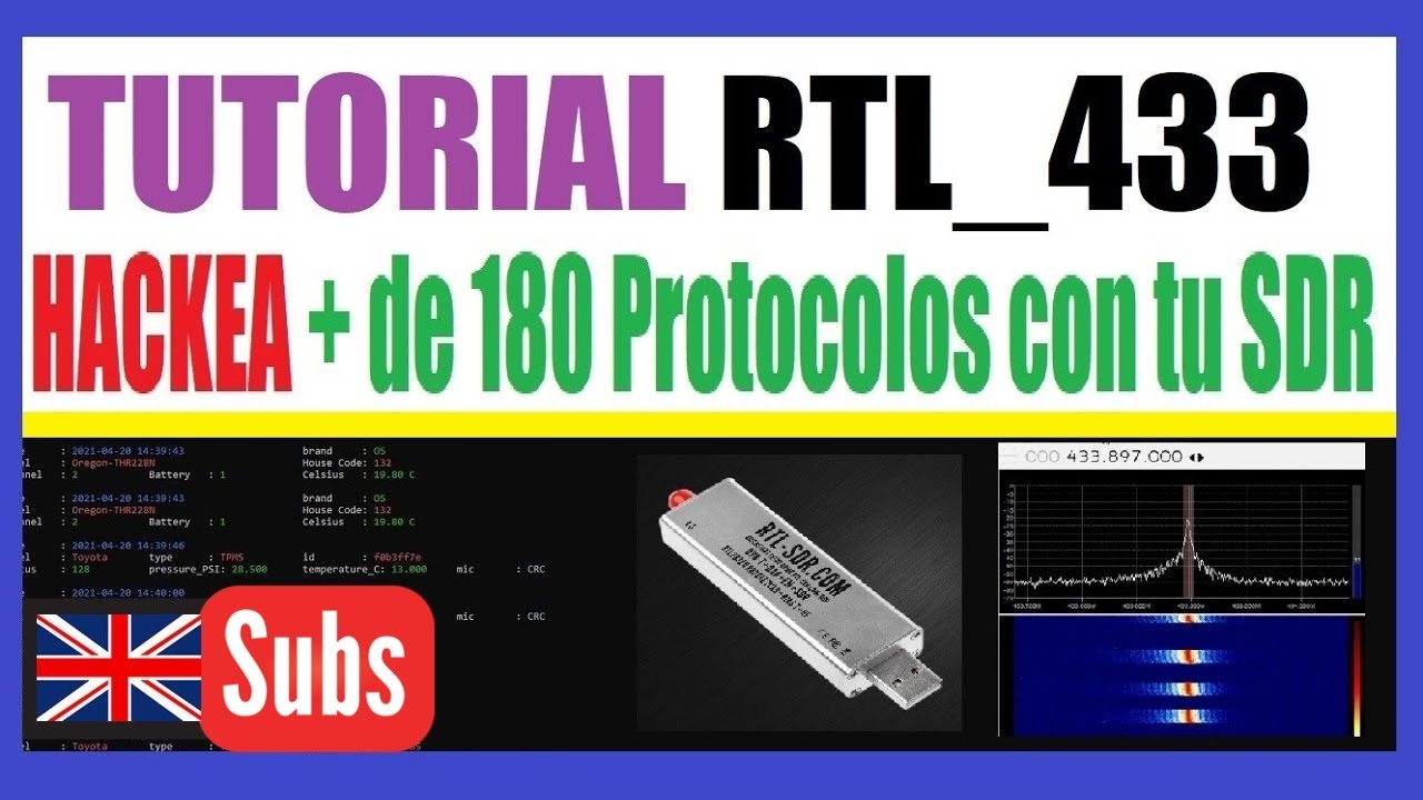 RTL_433 🕵🏻 Decodifica más de 180 protocolos con tu SDR 😎