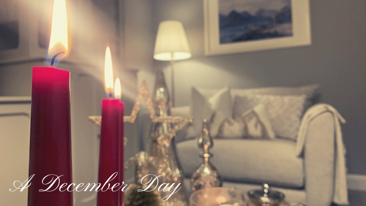SILENT VLOG | A December Day | Decorate with me| Valentina's Day