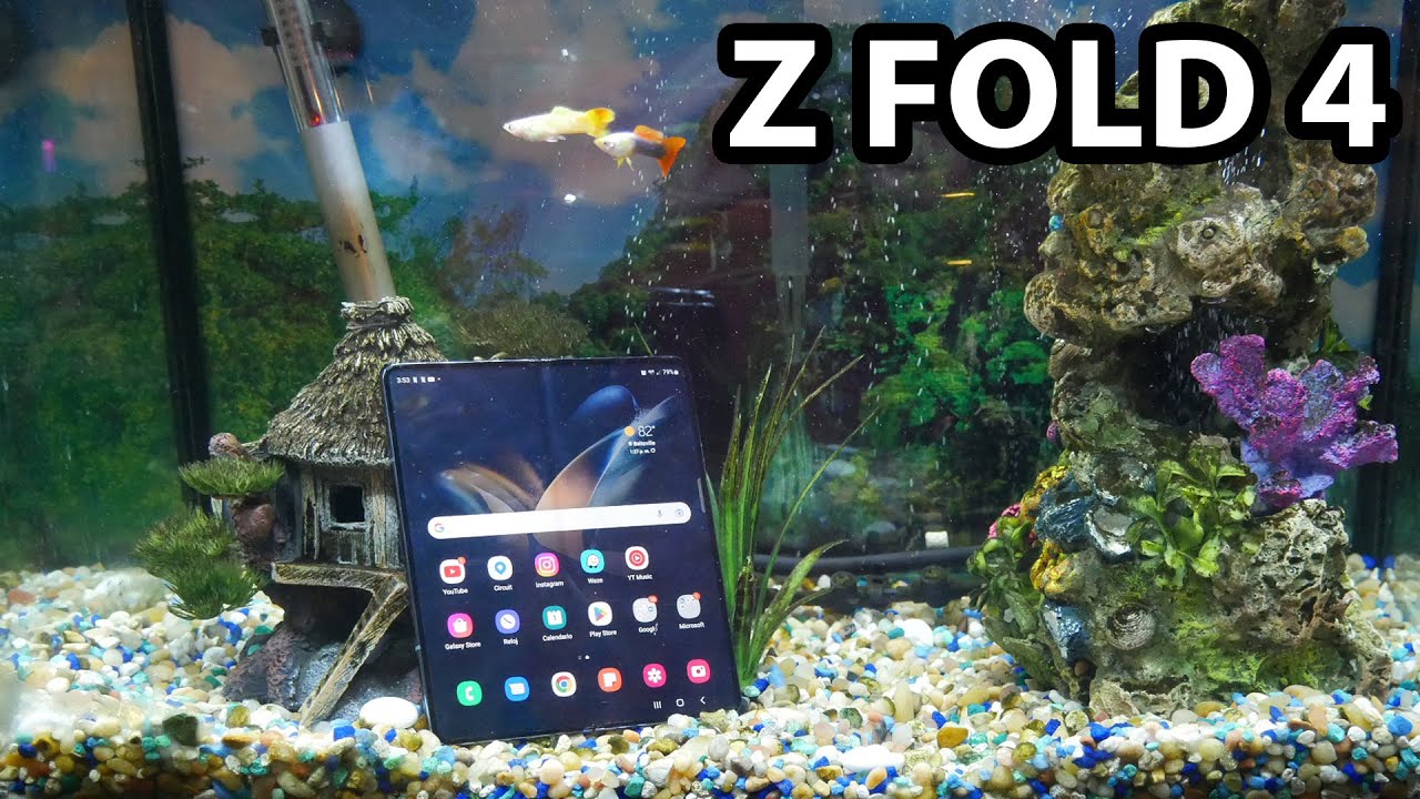 Test d'eau du Samsung Galaxy Z Fold 4, vous ne croirez pas les résultats