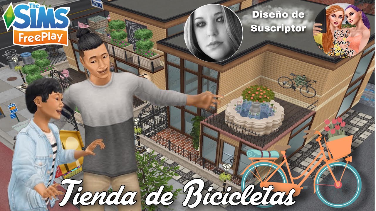 TIENDA DE BICICLETAS - Bike Shop 🚲 Diseño de Suscriptor #18 #thesimsfreeplay 💖