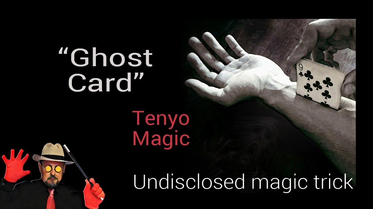 Truco de magia de Tenyo: \"Ghost Card\" - Tenyo Magic Trick: \"Ghost Card\"