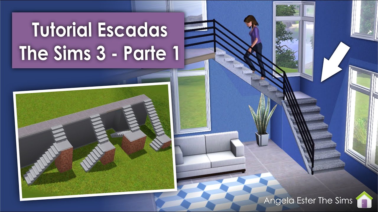 Tutorial Escadas no The Sims 3 - Parte 1