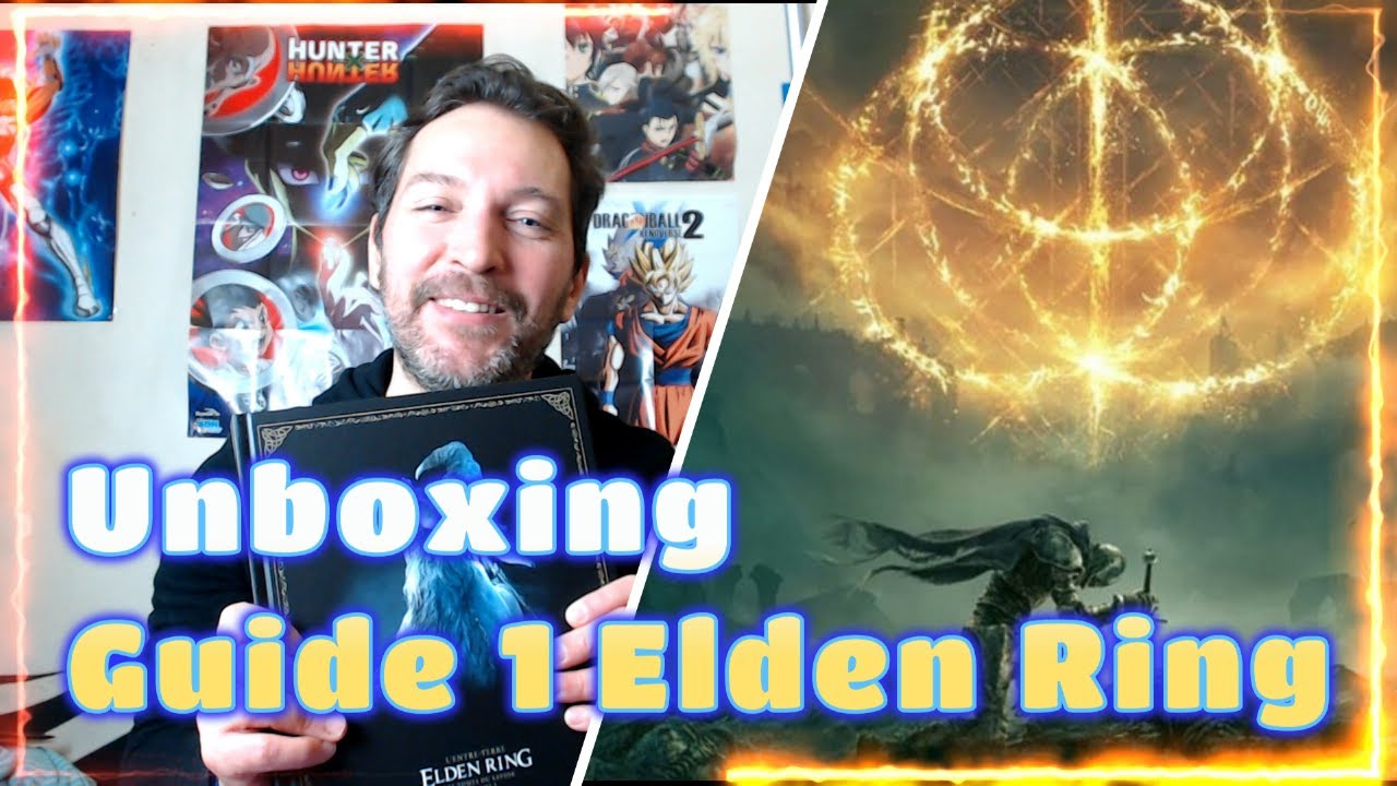 Unboxing Guide l'Entre Terre Elden Ring Tome 1