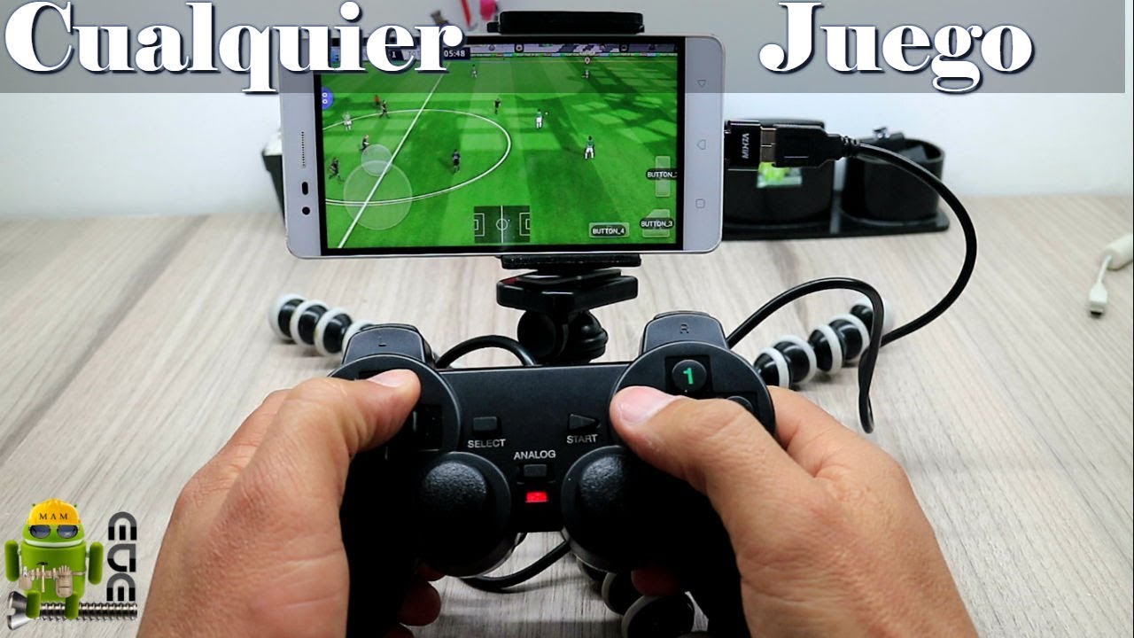 Usa un Gamepad USB o Bluetooth En Android Con Cualquier Juego (Mapear un Gamepad)