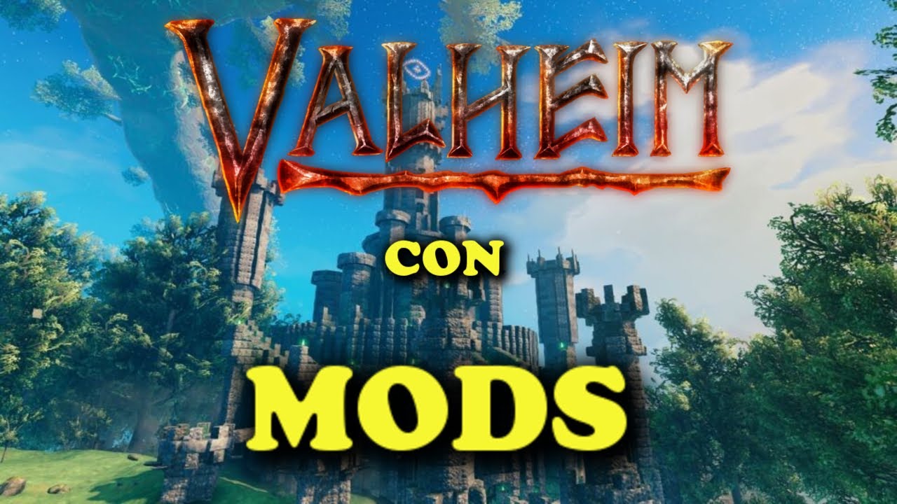 VALHEIM Con Mods - TORRE DE SAURON.‼😱 y Mas Curiosidades + Link Descarga de Mapa - Gameplay Español