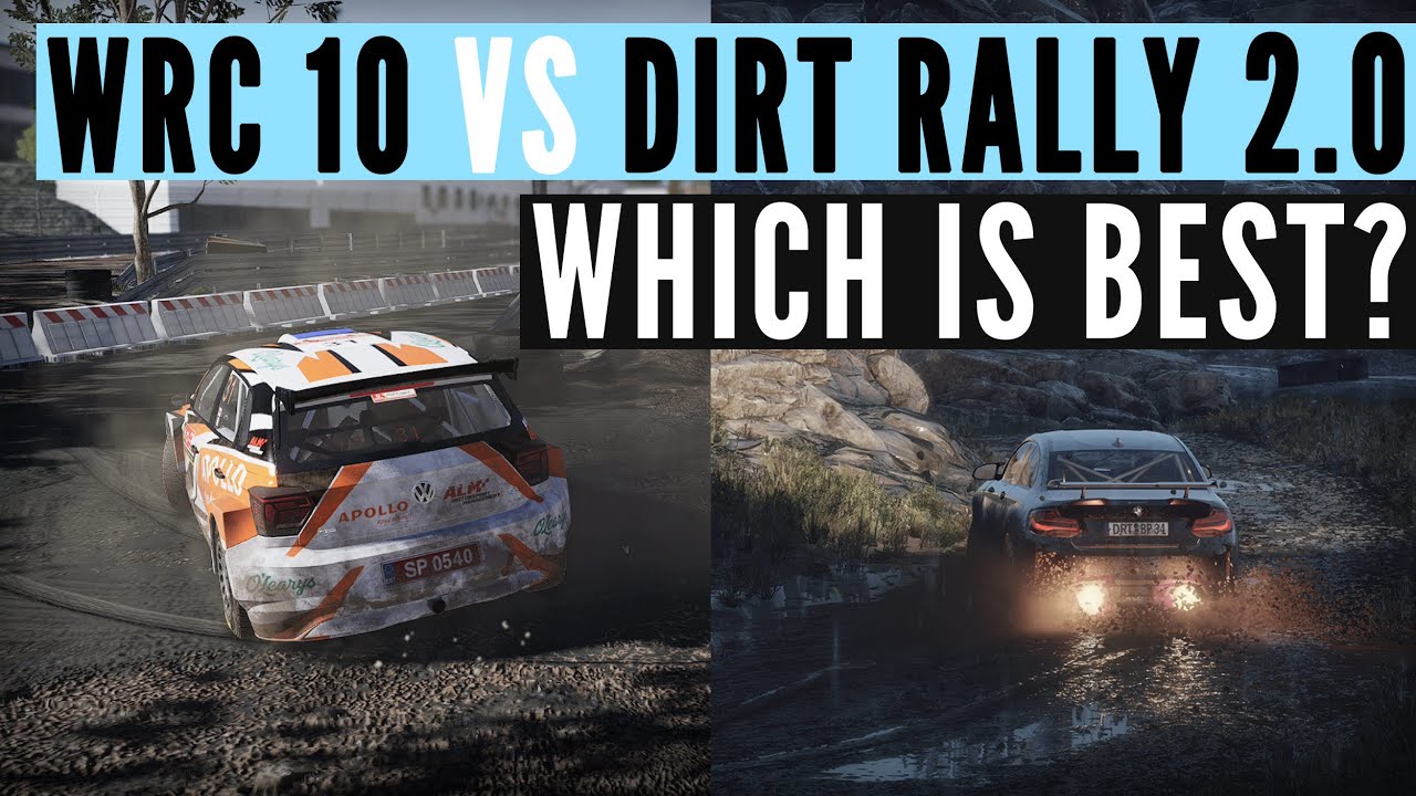 WRC 10 vs Dirt Rally 2.0: Which is the best rally game?