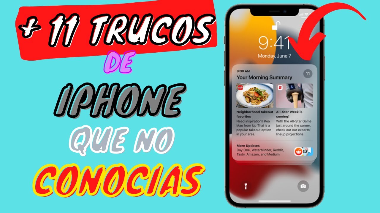 +11 TRUCOS de iPhone QUE NO CONOCIAS ((PARTE 001)) 📲🔥