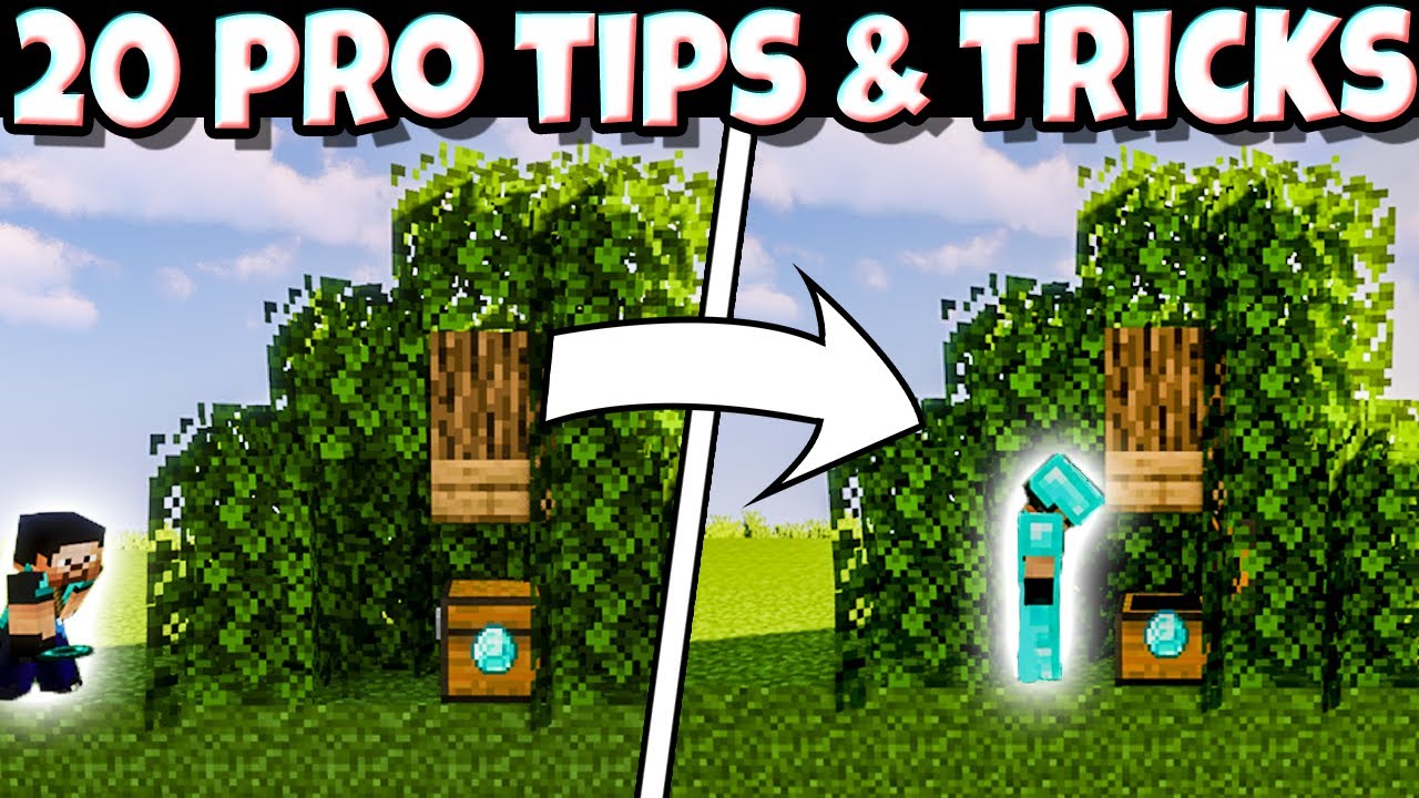 20 trucs et astuces pour Minecraft que vous ne connaissez peut-être pas # 1🔶Minecraft Life hacks