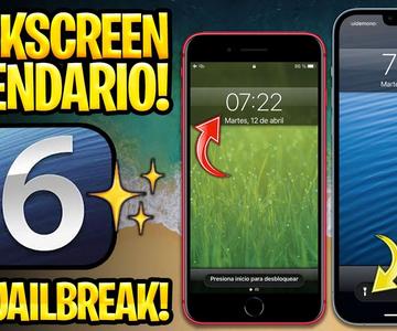 100% GRATIS 📦 PANTALLA DE BLOQUEO DE iOS 6 PARA TODO iPHONE y iPAD