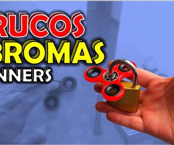 7 BROMAS y TRUCOS para hacer a tus amigos - FIDGET SPINNERS