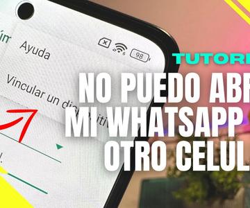 ABRE tu CUENTA de WHATSAPP en dos celulares distintos (Truco 2022)