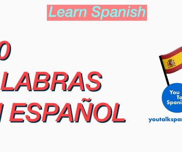 Aprender español: vocabulario