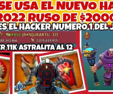 ASI SE USA EL NUEVO HACKS 2022 RUSO DE $2000 - ESTE EL HACKER NUMERO 1 DEL JUEGO - LORDS MOBILE ES