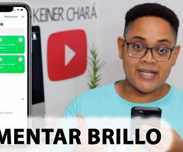 AUMENTAR el BRILLO del iPhone al usar la CÁMARA ⚠️📸