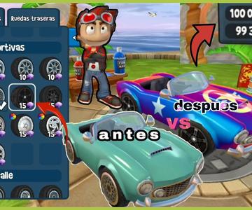 Beach Buggy Racing 2 COMO Comprar y modificar autos