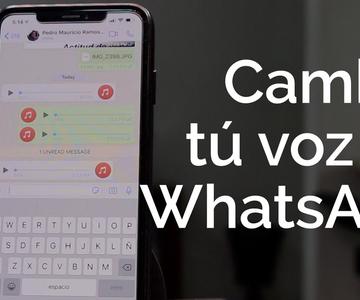 CHANGEZ LA VOIX DANS WHATSAPP!