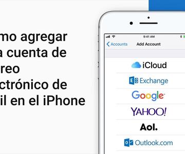 Cómo agregar una cuenta de correo electrónico de Mail en el iPhone o iPad – Soporte técnico de Apple