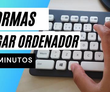 Como Apagar ORDENADOR con Teclado y sin ratón en Windows