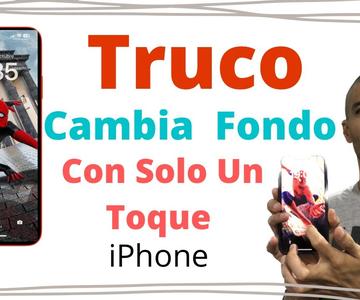 Cómo Cambiar el Fondo de Pantalla del iPhone con Solo Tocarlo