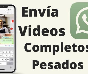 Cómo compartir videos pesados a través de WhatsApp en iPhone