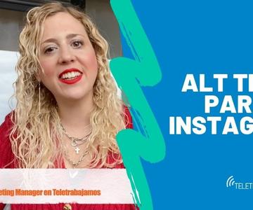 Cómo crear un texto alternativo para Instagram