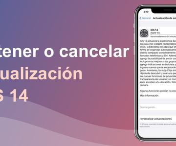 Cómo detener o cancelar la actualización iOS 14