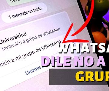 Cómo EVITAR que TE AGREGUEN A GRUPOS de WHATSAPP sin permiso (Truco 2022) ✅