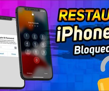 🔥Cómo RESETEAR y RESTAURAR un iPhone BLOQUEADO 2022 / METODO MÁS RAPIDO