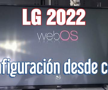 Configura tu Smart TV LG 2022 desde cero // Programar TV LG de cuando lo compras de tienda