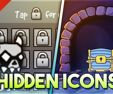 Desbloquea TODOS los ICONOS OCULTOS de Geometry Dash 2.1! (Hidden Icons) | GuitarHeroStyles