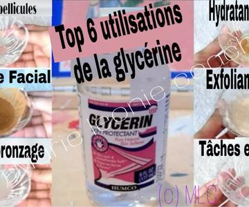 Du jour au lendemain utilisez la glycérine /VISAGE ET CORPS/TEINT DE GLOSS/GLOWING SKIN