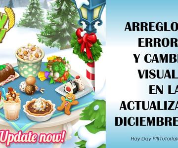 Hay Day - Arreglos de errores y cambios estéticos presentes en la actualización Diciembre 2020