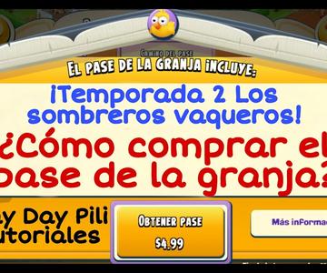 Hay Day - Cómo comprar el pase de la granja o Farm Pass?