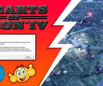 Hearts of Iron IV Failed to Load the Map Hatası Çözümü