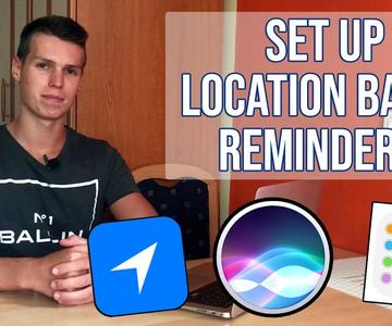 How to SETUP LOCATION BASED REMINDERS in iOS!