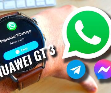 HUAWEI GT 3 Responde WHATSAPP!! 💬 ¡Nueva Actualización Firmware 2.1.0.221! 🔥