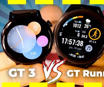 Huawei Watch GT 3 vs GT Runner ‼️FIGHT‼️ Mismo precio... pero uno es mejor [Comparativa total]