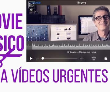 iMovie básico - Editor iPhone y iPad para vídeos urgentes