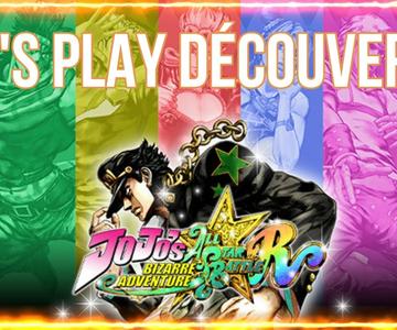 Jojo's bizarre adventure all star battle R: Let's Play découverte! (Switch version)